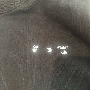 Off-White Black Crewneck